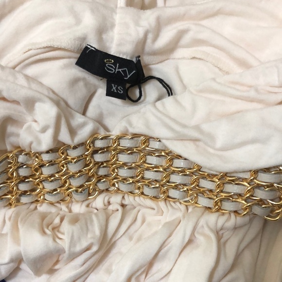 SKY Low-cut V-neck Dress Size XS - Picture 8 of 9